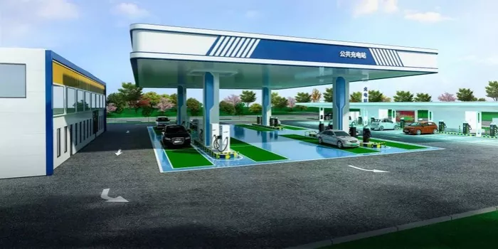 Como transforma unha nova estación de carga de enerxía con marco de aceiro a infraestrutura moderna?