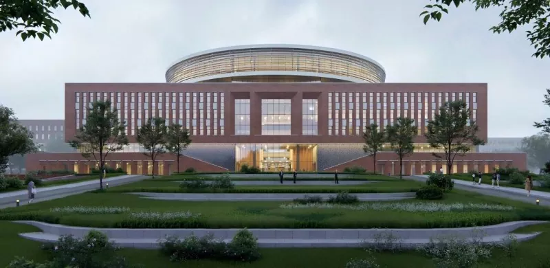 Como unha biblioteca urbana de marco de aceiro transforma os espazos urbanos modernos?