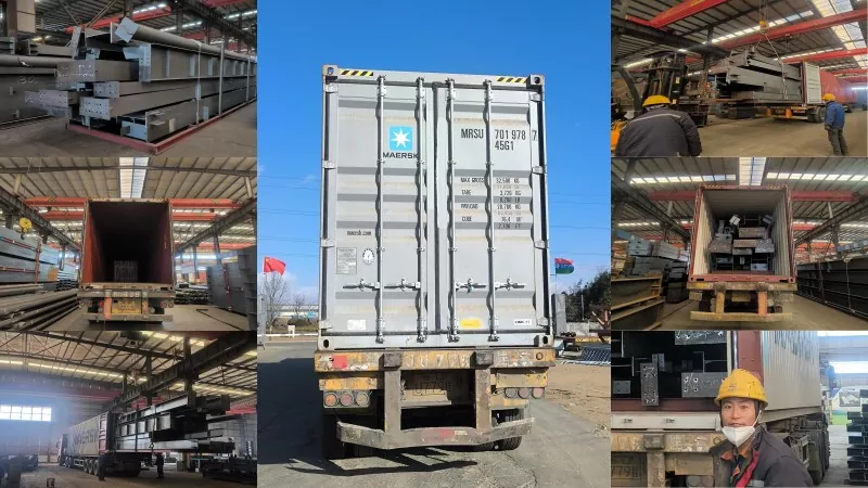 EIHE Steel Structure Group Rexistro de envíos de fábrica