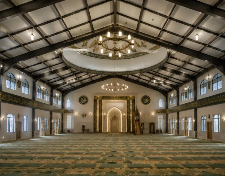 A construción dunha mezquita de estrutura de aceiro pode lograr o estilo arquitectónico islámico tradicional?