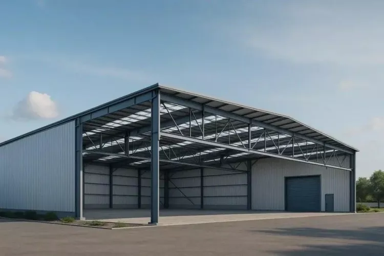 Construcción de almacén de estruturas de aceiro dun único e varios vanos: cal é máis axeitado para o teu proxecto?