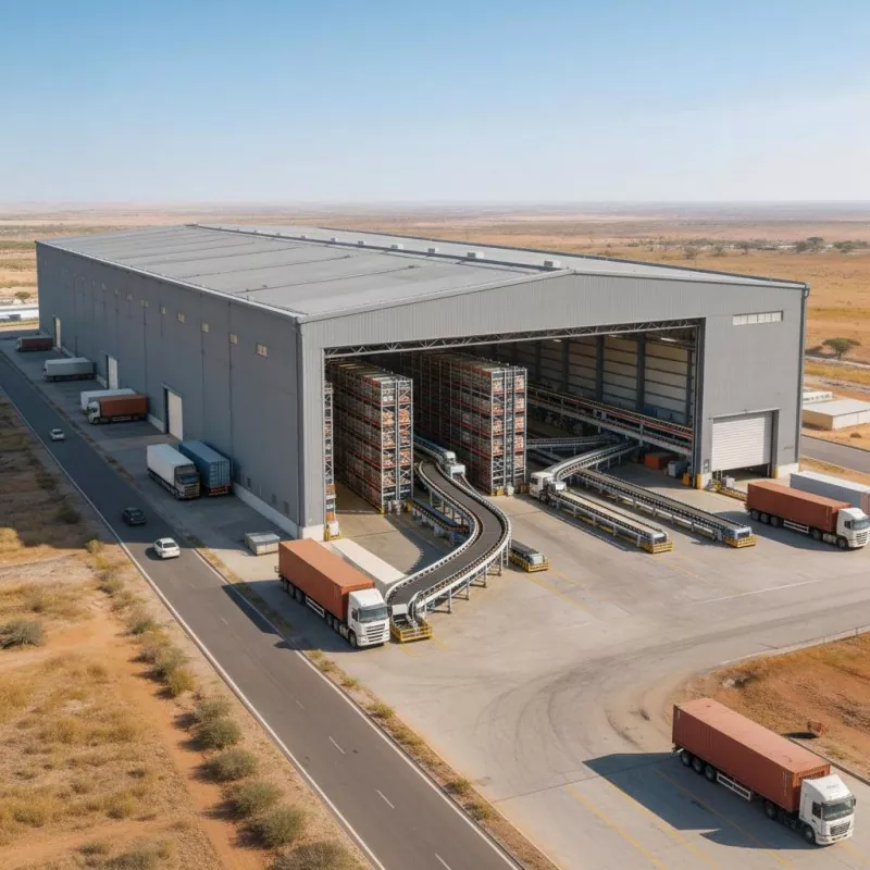 Cales son as principais vantaxes da construción de almacéns loxísticos de marcos de aceiro modulares prefabricados para centros de distribución de comercio electrónico?