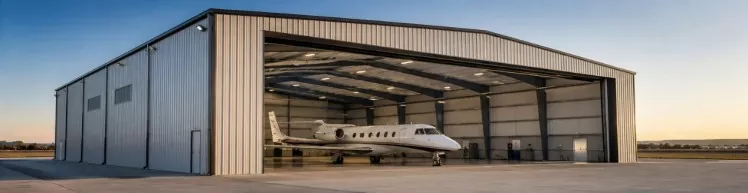 Como elixir a construción de hangar privado de estrutura de aceiro adecuada para a túa aeronave?
