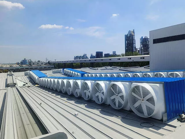 Cales son as formas de facer que o aire circule? Como seleccionar sistemas de ventilación para talleres de estruturas metálicas