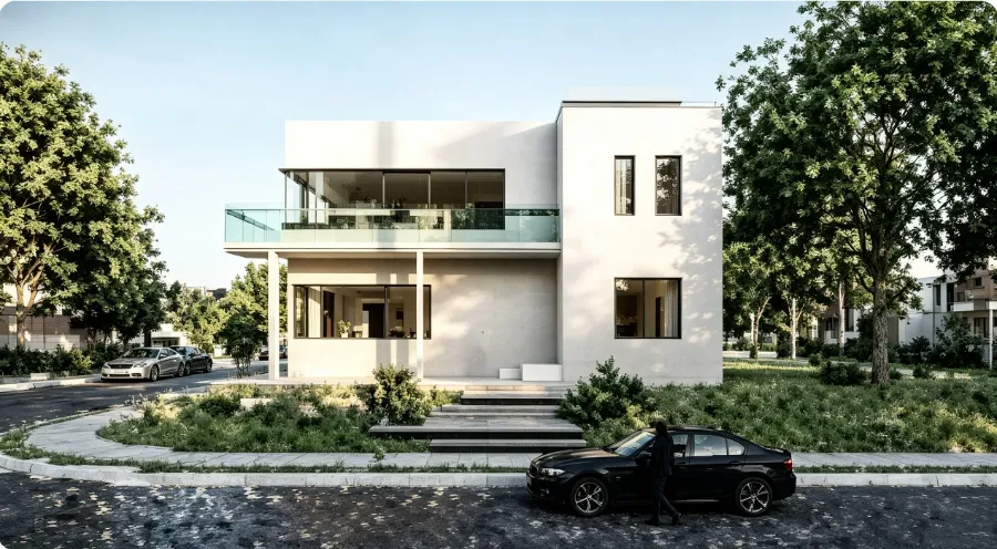 Por que elixir unha construción de casas de estrutura de aceiro prefabricada de dobre capa para a vida moderna?