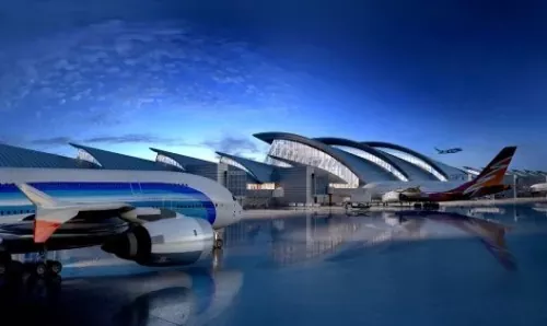 Construcción de aceiro terminal estándar americano
