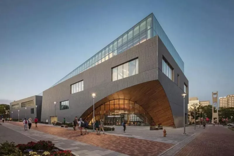 Edificio de almacenamento de libros Construción de aceiro