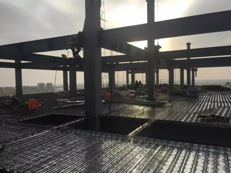 Prefab Steel Frame Office Building Construction