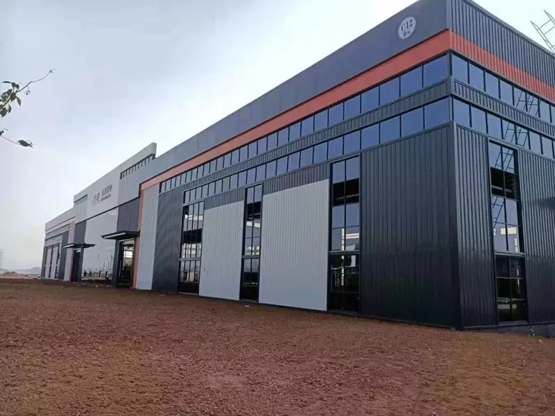 Edificios de almacén de aceiro loxístico