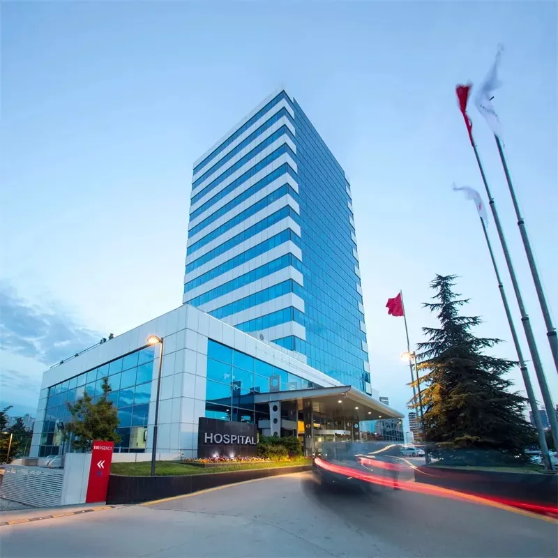 Edificio de estructura de aceiro hospitalaria modular