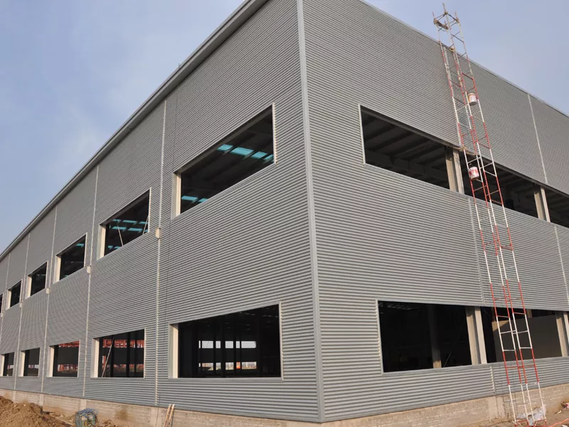 Edificio de almacén metálico prefabricado
