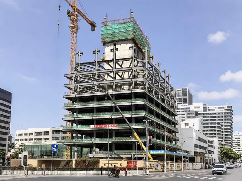 Salón de estrutura de marco de aceiro prefabricado