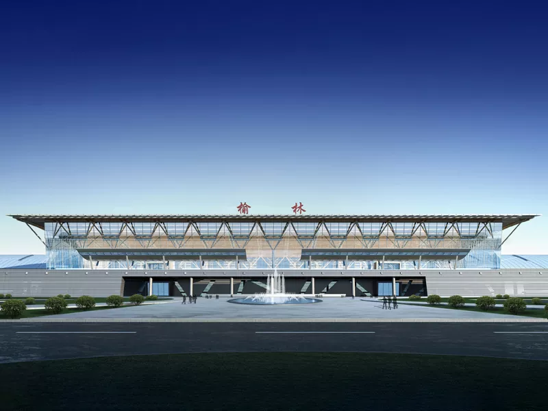 Terminais do aeroporto prefabricadas de aceiro