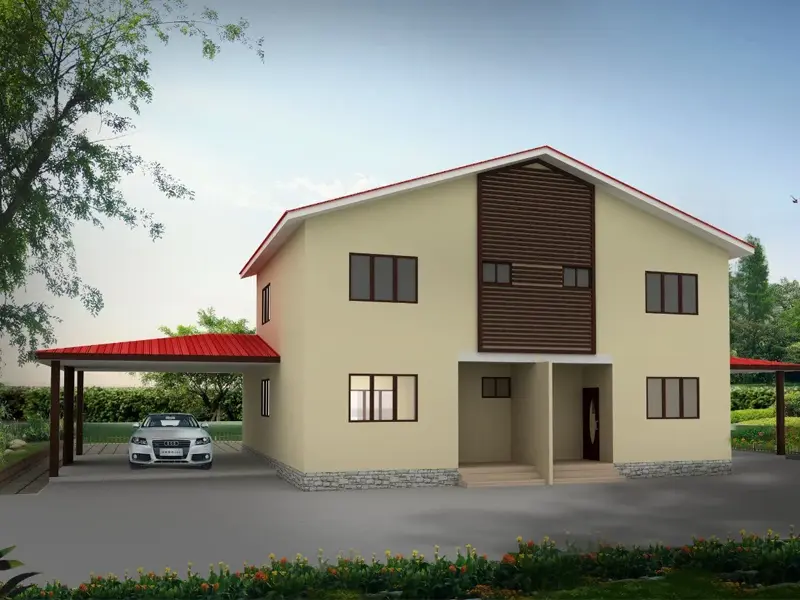 Dormitorio escolar prefabricado de aceiro