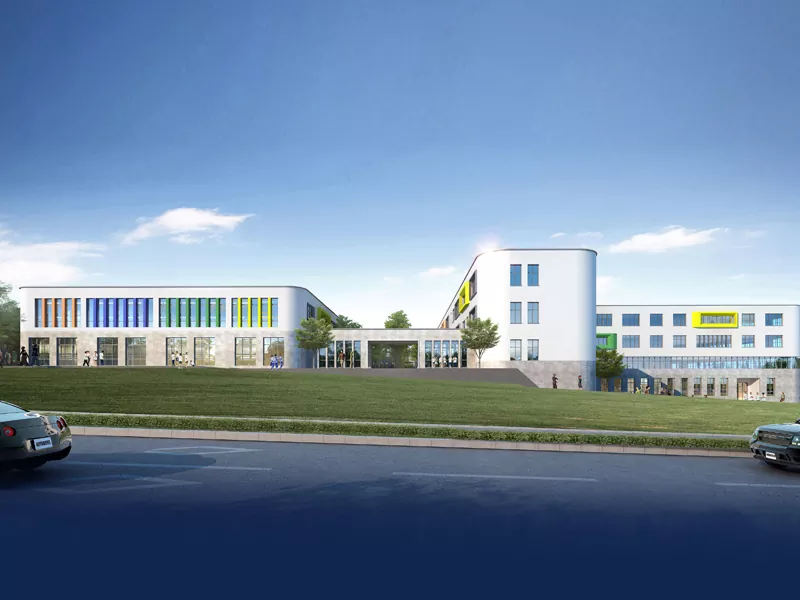 Edificio Escolar de Estrutura Aceiro Prefabricada