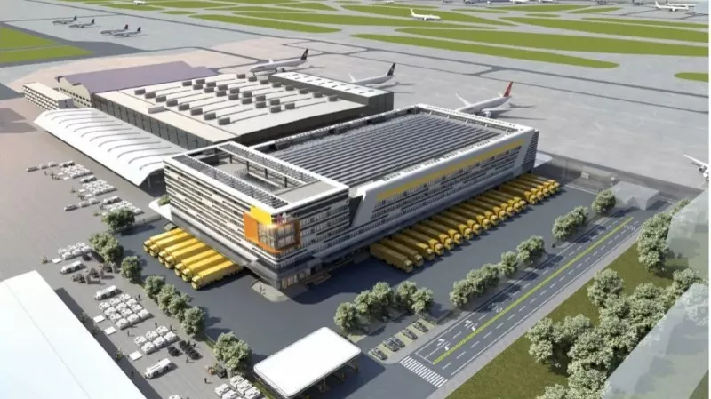 Terminal de aceiro montado rapidamente construído