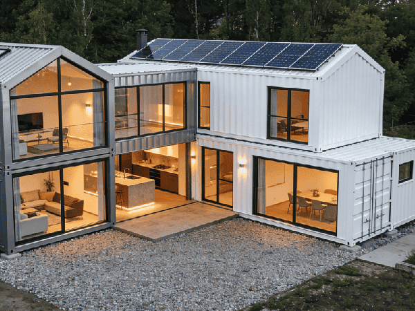 Casas de contedores de envío