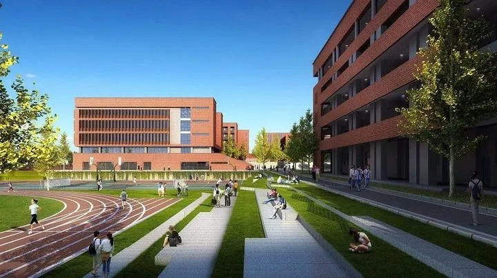 Escola de illamento acústico Construción de aceiro