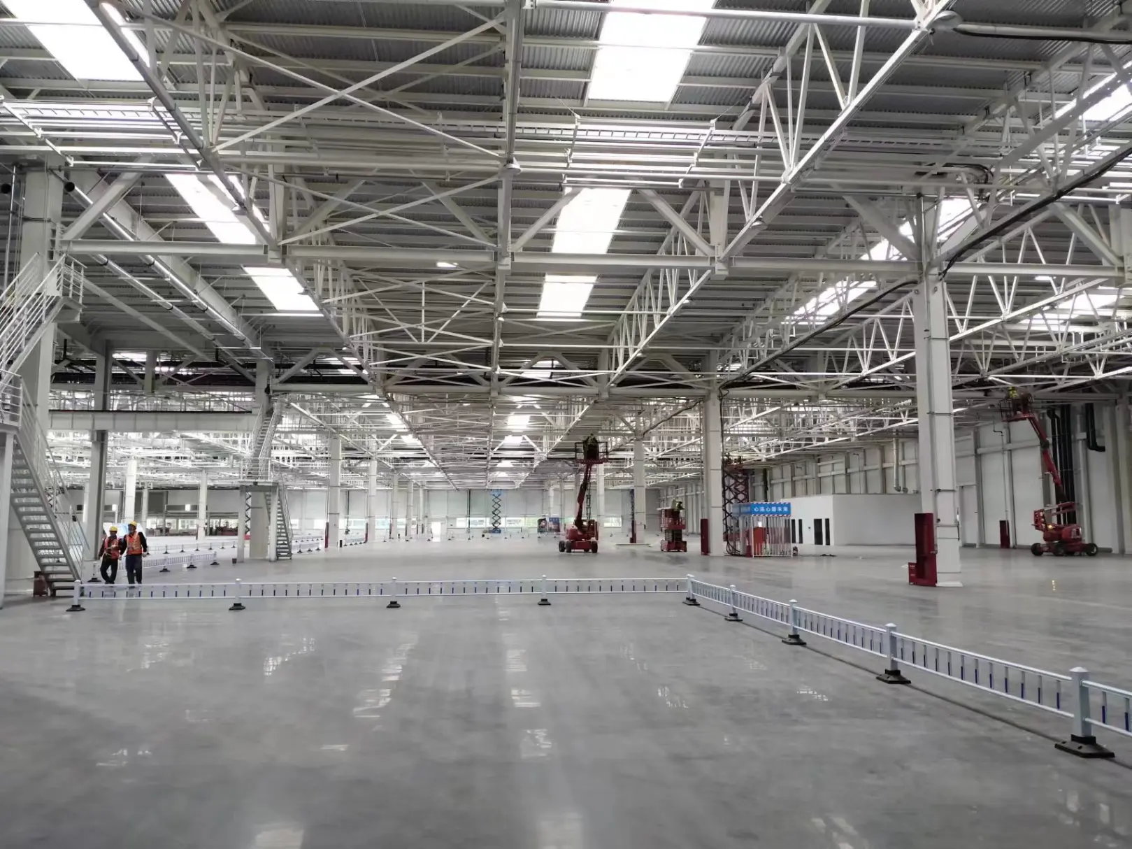 Construción da fábrica de autopeças con marco de aceiro