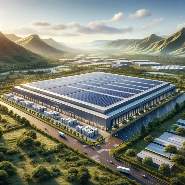 Almacén Integrado Fotovoltaico de Aceiro