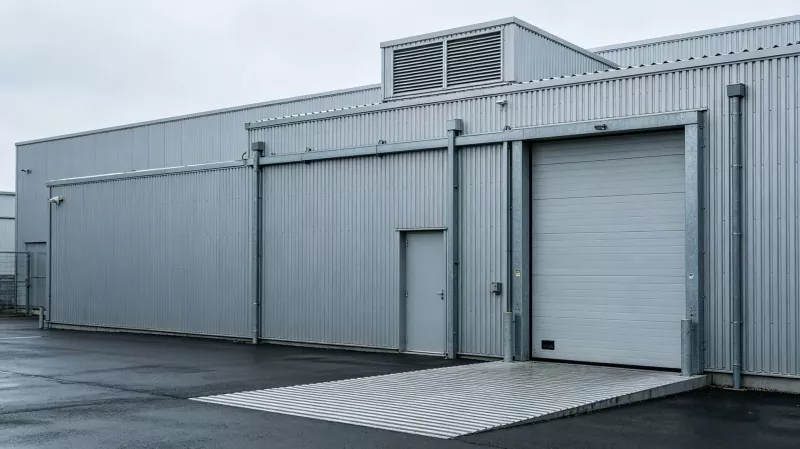 Construción de almacén frigorífico de aceiro