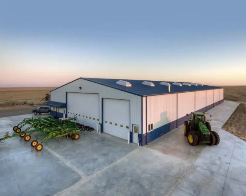 Estrutura Aceiro Edificación Agrícola