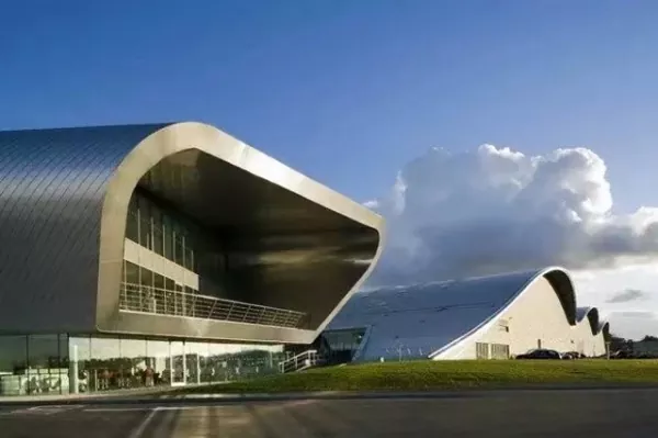 Estrutura de aceiro Business Jet Terminal