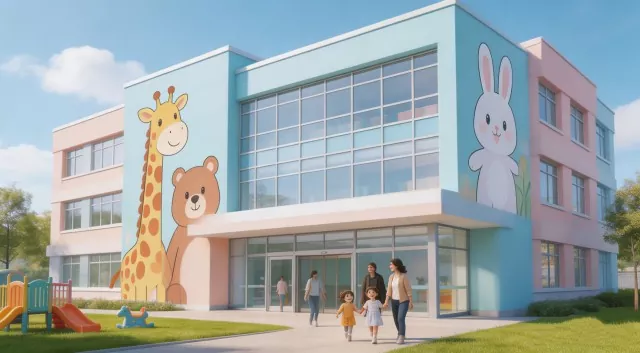 Hospital de Especialidades Infantil de Estrutura de Aceiro