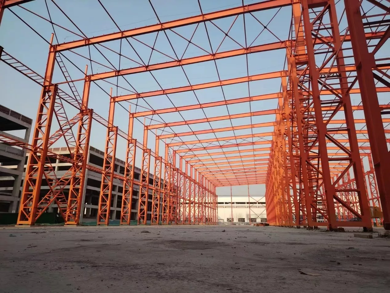 Hangar de estrutura de aceiro