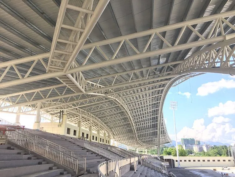 Estrutura de aceiro Estadio Stand Building