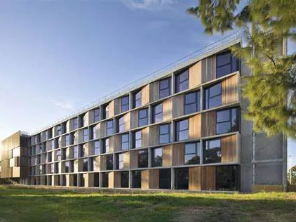 Dormitorio de estudantes de estrutura de aceiro