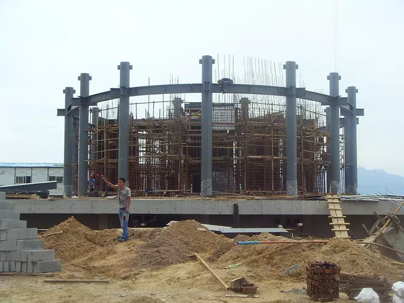Kits de construción de almacén de aceiro