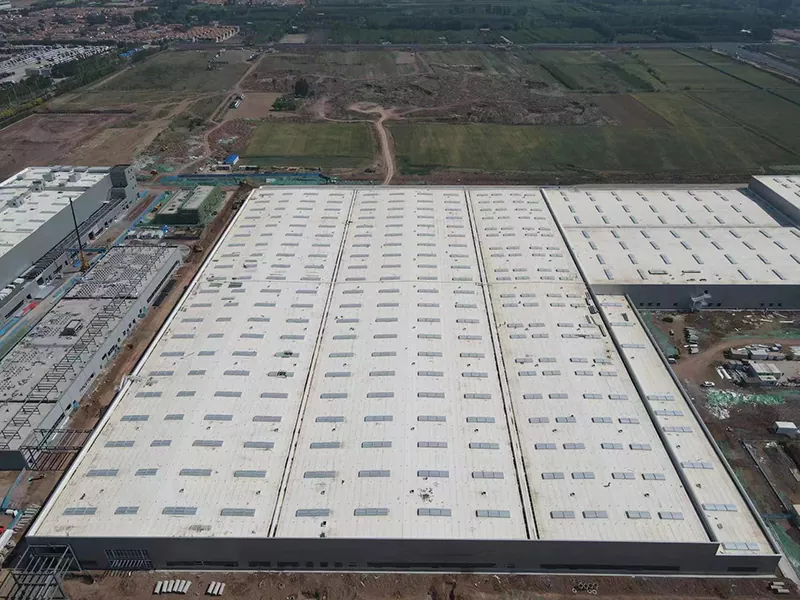 Taller de almacén de aceiro Estrutura de aceiro