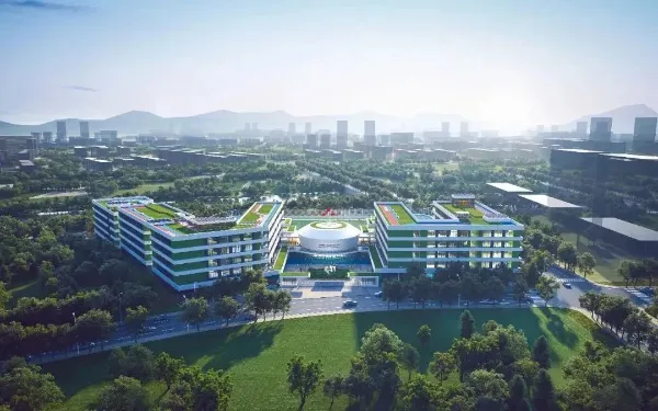 Escola de armazón de aceiro illado térmico